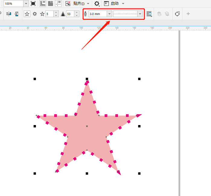 修改边框粗细及形状 修改边框粗细及形状