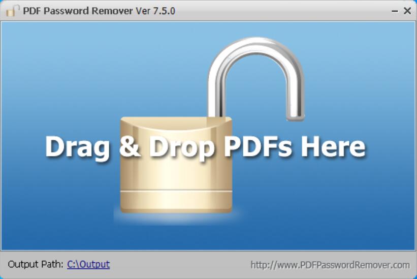 PDF Password Remover Ver 7.5.0 删除 PDF 密码 PDF Password Remover Ver 7.5.0 删除 PDF 密码