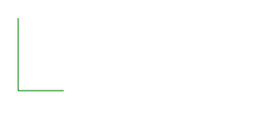 绘制一条路径，形状是绿色的字母 L