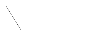 绘制一条路径，形式是字母 L，然后绘制线条以返回开始点。
